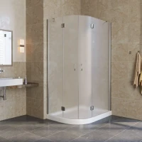 Vegas-Glass AFS-F LUX 100x90 глянцевый хром