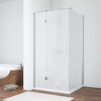 Душевой уголок Vegas-Glass AFP-Fis NOVO 100x110 глянцевый хром