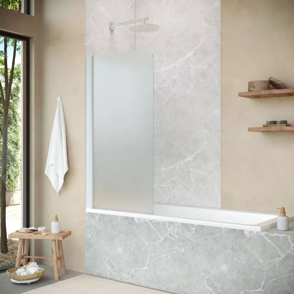 Шторки на ванну Vegas-Glass EV NOVO 70 белый