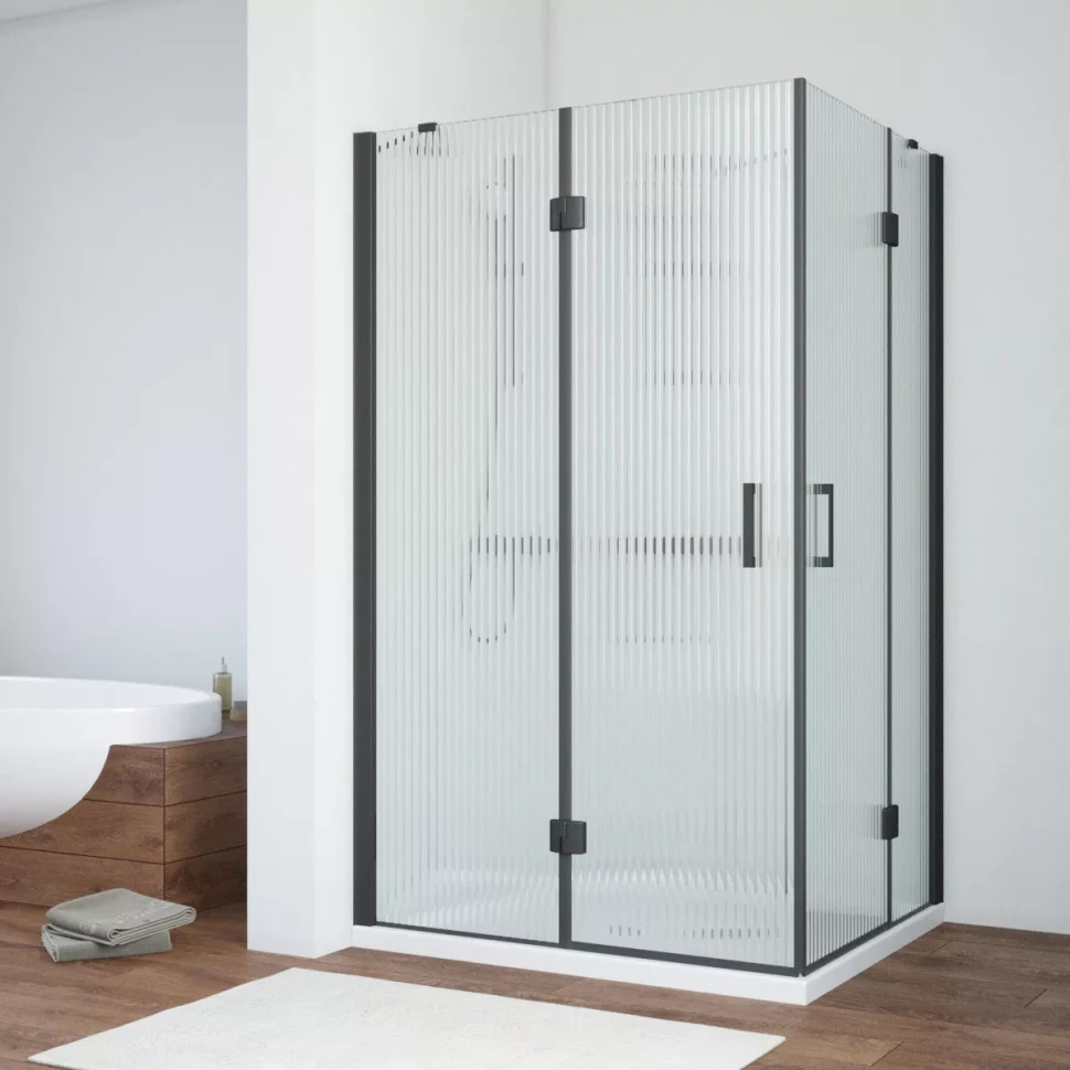 Vegas-Glass AFA-F NOVO 110x90 черный матовый