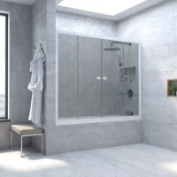 Шторки на ванну Z2V NOVO 195 белый