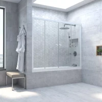 Шторки на ванну Z2V NOVO 195 белый