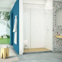 Дверь в душевую нишу Vegas-Glass AFP-F Retta 140 белый