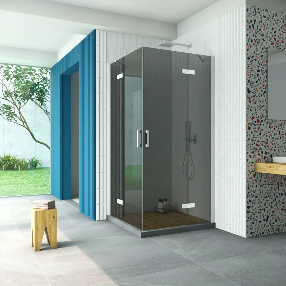 Душевой уголок Vegas-Glass AFA Retta 110x110 белый