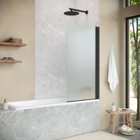 Шторки на ванну Vegas-Glass EV NOVO 70 черный матовый