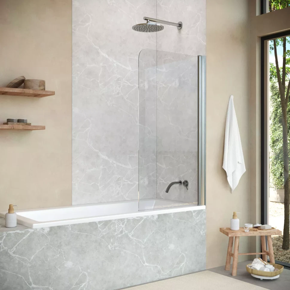 Шторки на ванну Vegas-Glass EV NOVO 76 белый