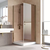 Душевой уголок Vegas-Glass EP-Fis LUX 90x80 бронза