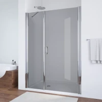 Дверь в душевую нишу Vegas-Glass EP-F-2 130 глянцевый хром
