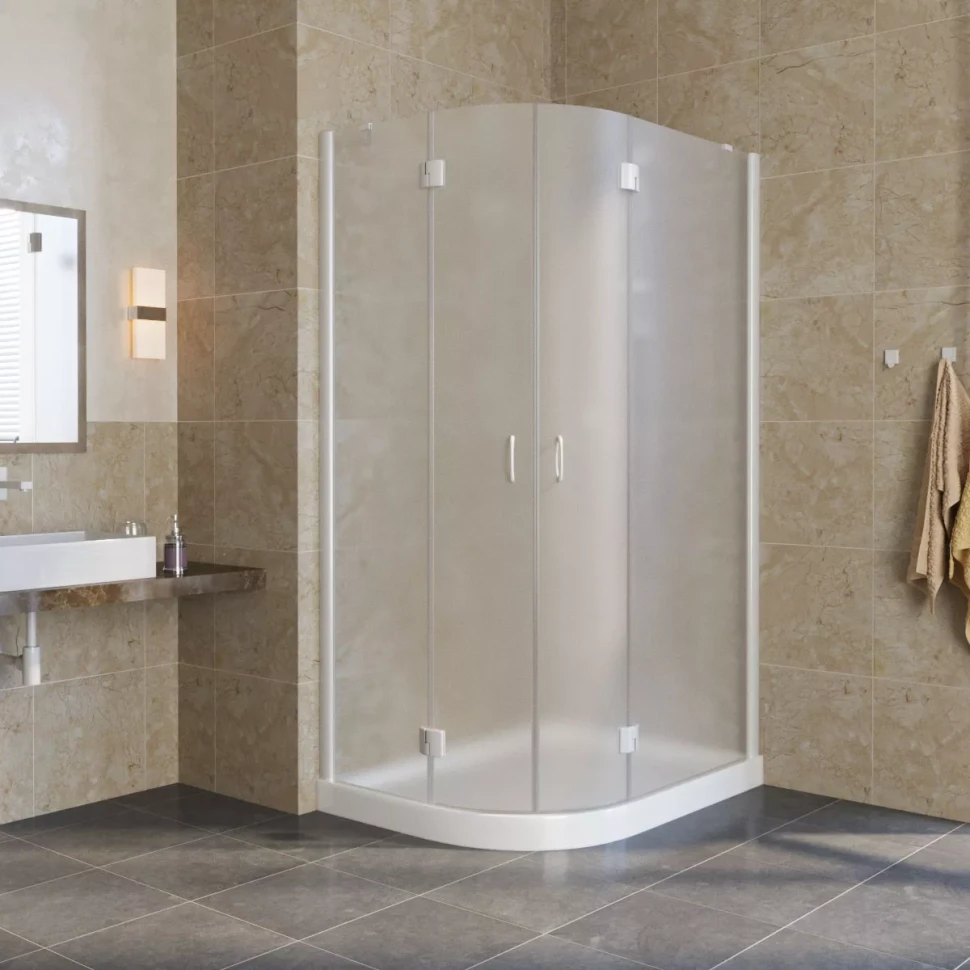 Vegas-Glass AFS-F LUX 110x80 белый