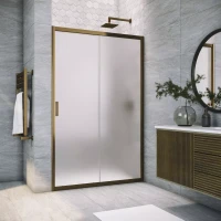 Душевая дверь в нишу Vegas-Glass ZP TUR NOVO 105 бронза