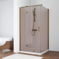 Душевой уголок Vegas-Glass AFP-Fis NOVO 80x120 бронза