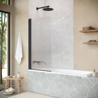 Шторки на ванну Vegas-Glass EV NOVO 76 черный матовый