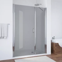 Дверь в душевую нишу Vegas-Glass EP-F-2 150 глянцевый хром