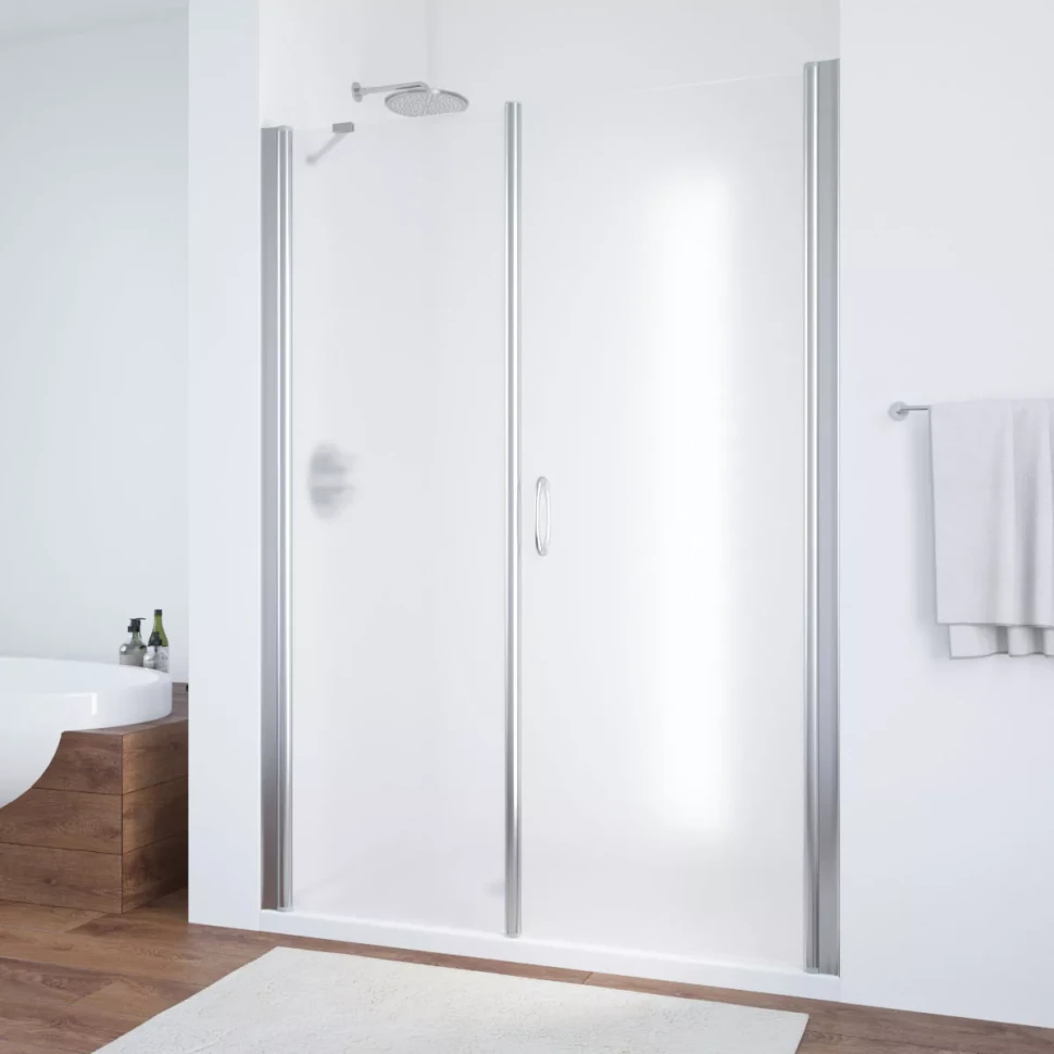 Дверь в душевую нишу Vegas-Glass EP-F-2 150 глянцевый хром
