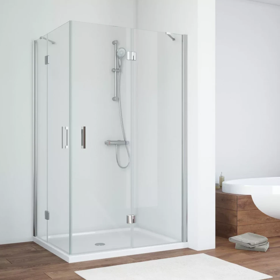 Vegas-Glass AFA-F NOVO 120x110 глянцевый хром