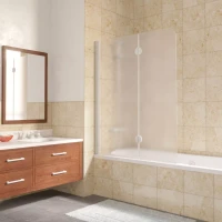 Шторки на ванну E2V LUX 120 белый