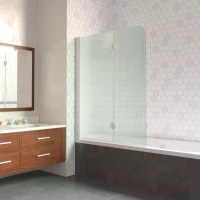 Шторки на ванну E2V LUX 120 белый