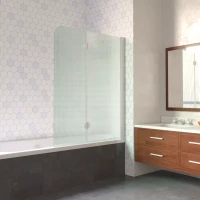 Шторки на ванну E2V LUX 120 белый