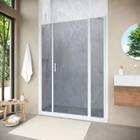 Душевая дверь Vegas-Glass EP-2F NOVO 170 h200 белый