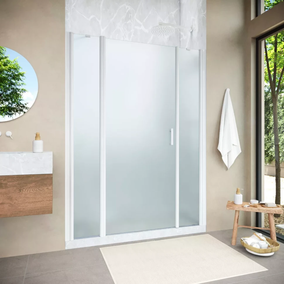 Душевая дверь Vegas-Glass EP-2F NOVO 170 h200 белый