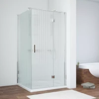 Душевой уголок Vegas-Glass AFP-Fis NOVO 100x80 глянцевый хром