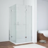 Душевой уголок Vegas-Glass AFA NOVO 100x100 глянцевый хром