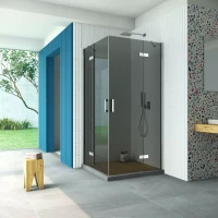 Душевой уголок Vegas-Glass AFA Retta 80x80 глянцевый хром