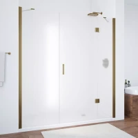 Дверь в душевой проем Vegas-Glass AFP-F NOVO 180 бронза