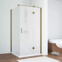 Душевой уголок Vegas-Glass AFP-Fis NOVO 80x80 бронза