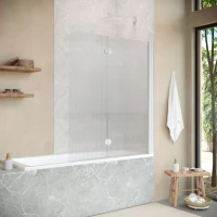 Шторки на ванну Vegas-Glass E2V NOVO 120 белый