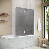 Шторки на ванну Vegas-Glass E2V NOVO 120 белый