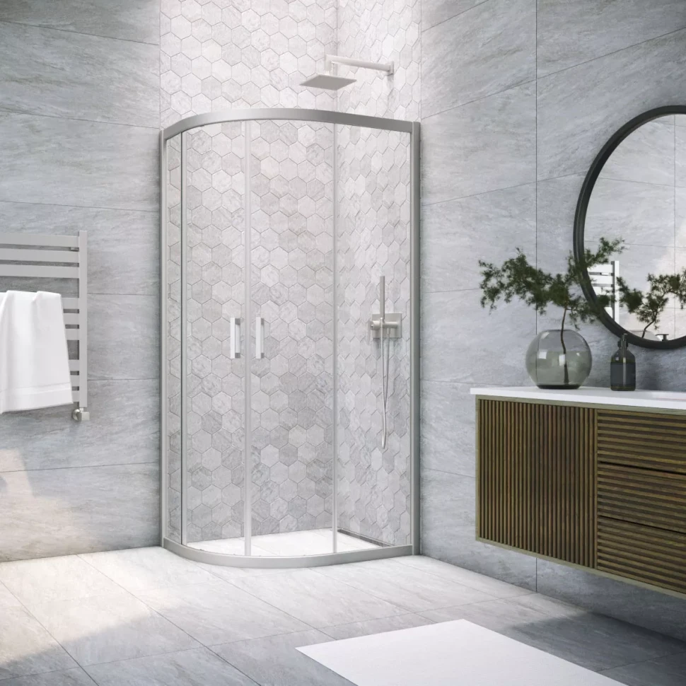 Vegas-Glass ZS-F NOVO 120x90 матовый хром