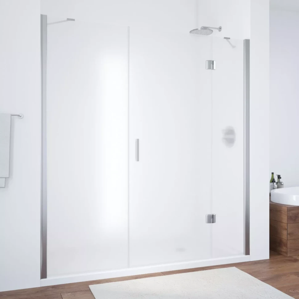 Дверь в душевой проем Vegas-Glass AFP-F NOVO 180 глянцевый хром