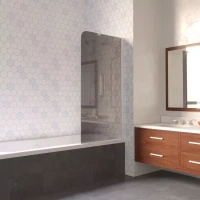 Ограждения на ванну Vegas-Glass EV LUX ST 76 белый