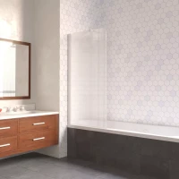 Ограждения на ванну Vegas-Glass EV LUX ST 76 белый