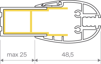 Схема добора LUX